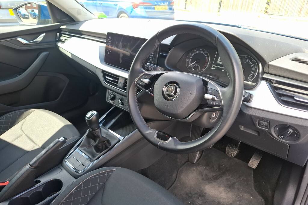 Skoda Kamiq 1.0 Tsi 110 Se Drive DS72AZD Blue #6