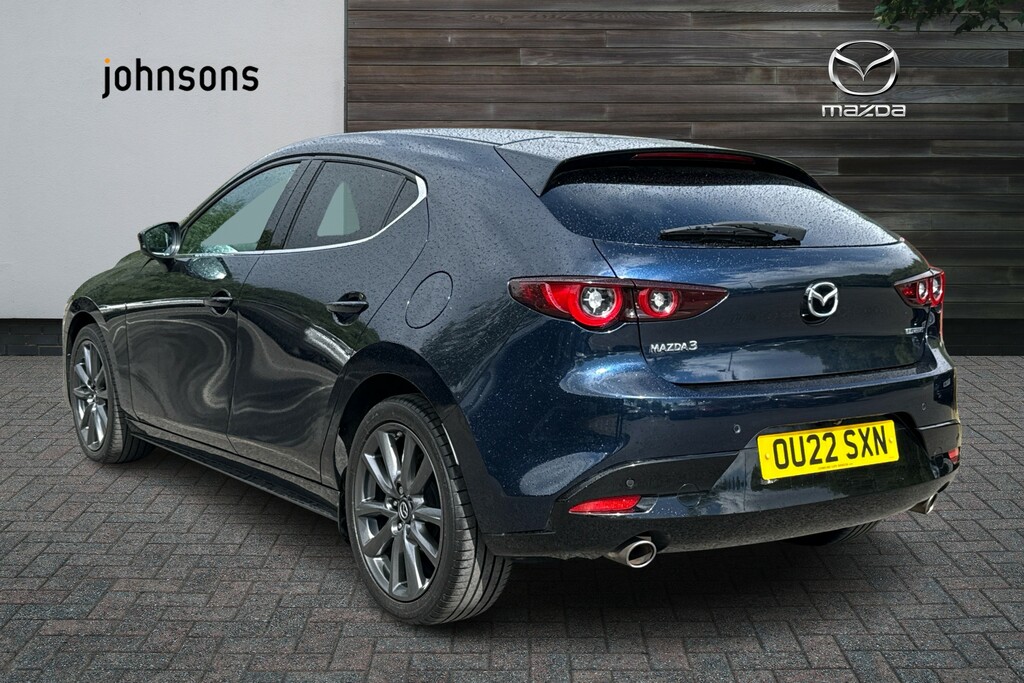 Mazda 3 2.0 E-skyactiv G Mhev Sport Lux OU22SXN Silver #2