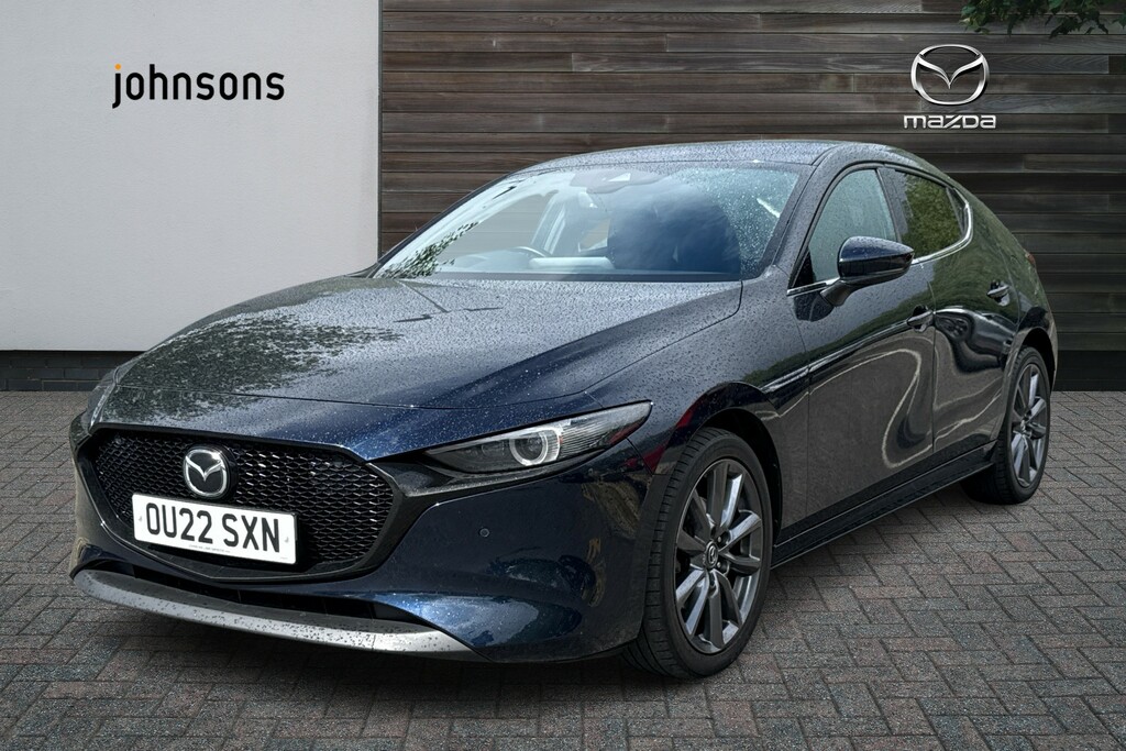 Mazda 3 2.0 E-skyactiv G Mhev Sport Lux OU22SXN Silver #4