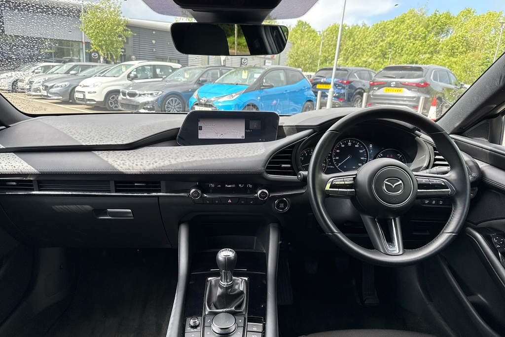 Mazda 3 2.0 E-skyactiv G Mhev Sport Lux OU22SXN Silver #3