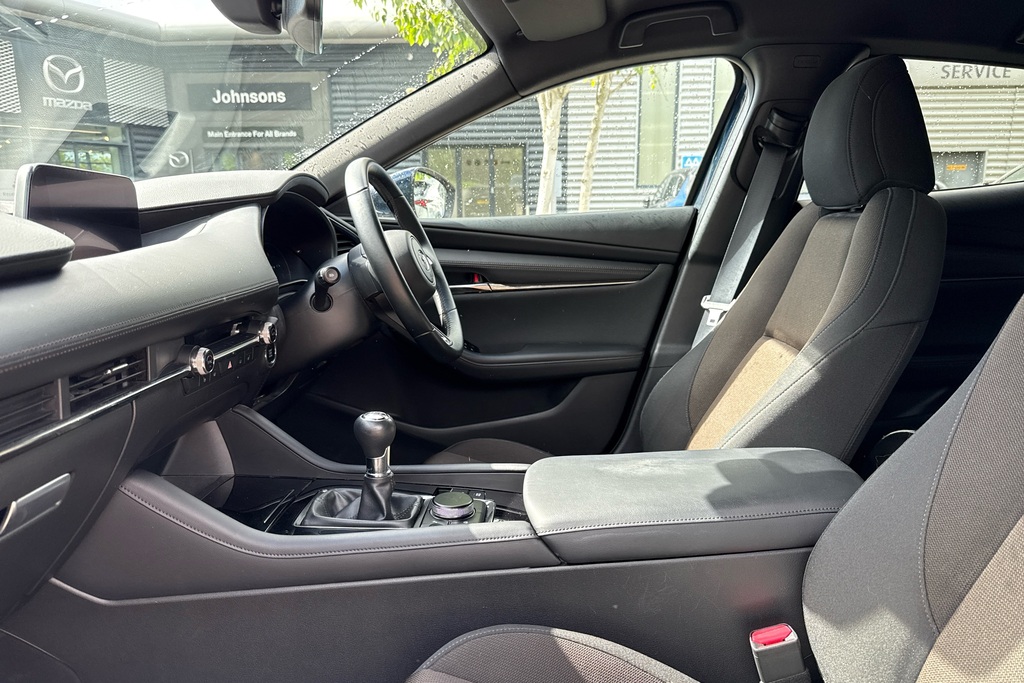 Mazda 3 2.0 E-skyactiv G Mhev Sport Lux OU22SXN Silver #6