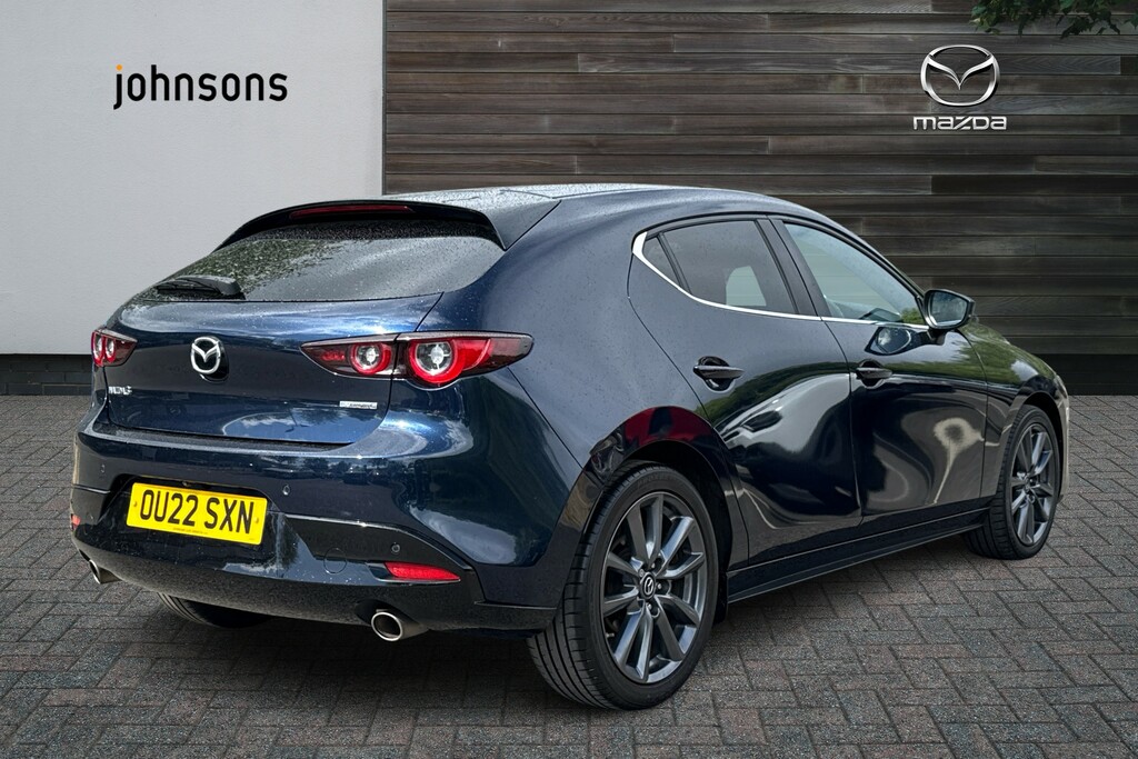 Mazda 3 2.0 E-skyactiv G Mhev Sport Lux OU22SXN Silver #5