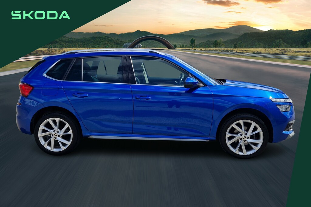 Skoda Kamiq 1.0 Tsi 110 Se L Executive GY72VRT Blue #4