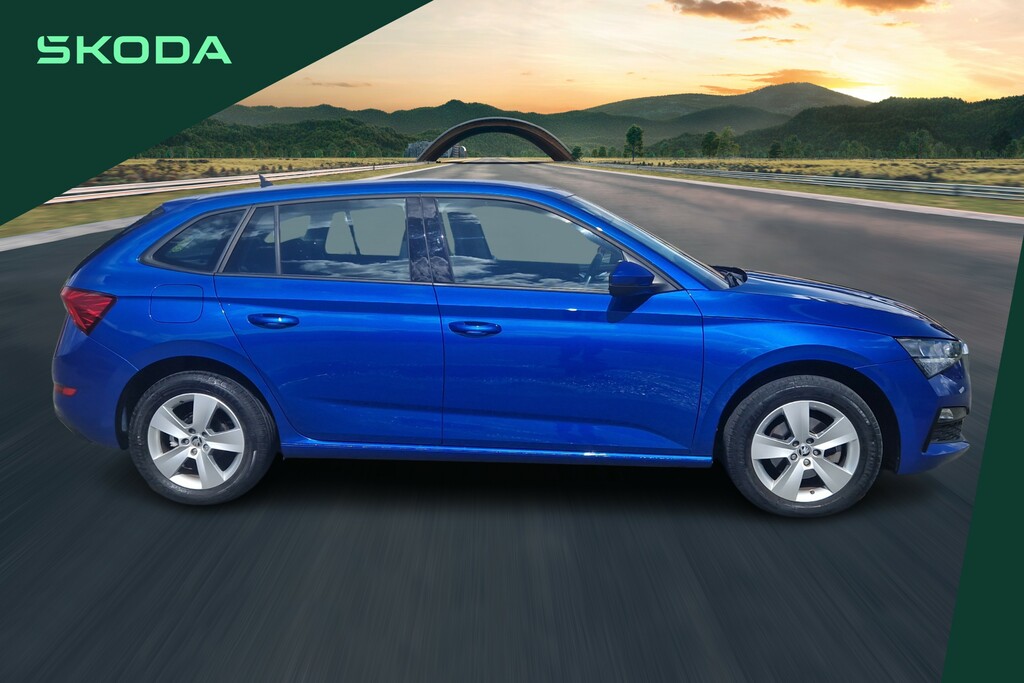 Skoda Scala 1.0 Tsi 110 Se Dsg Blue #4