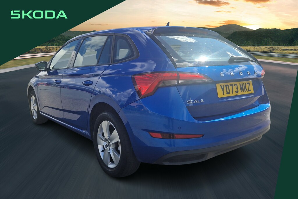 Skoda Scala 1.0 Tsi 110 Se Dsg Blue #3
