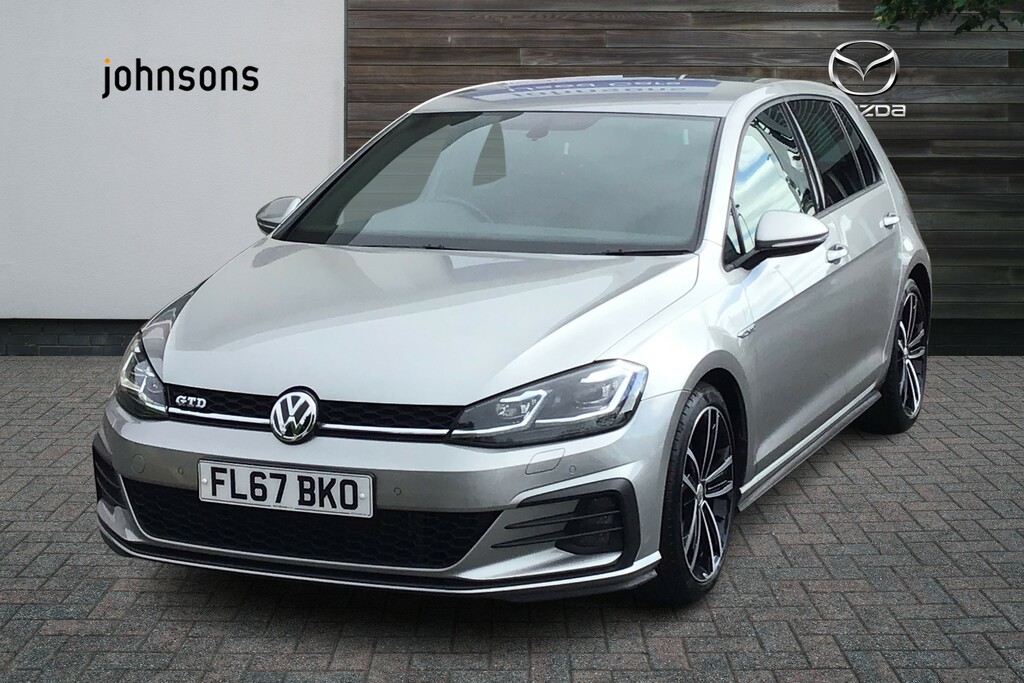 Volkswagen Golf 2.0 Tdi 184 Gtd Dsg Silver #4