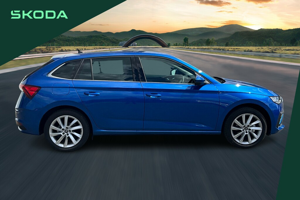 Skoda Scala 1.0 Tsi 116 Se L Edition Blue #4