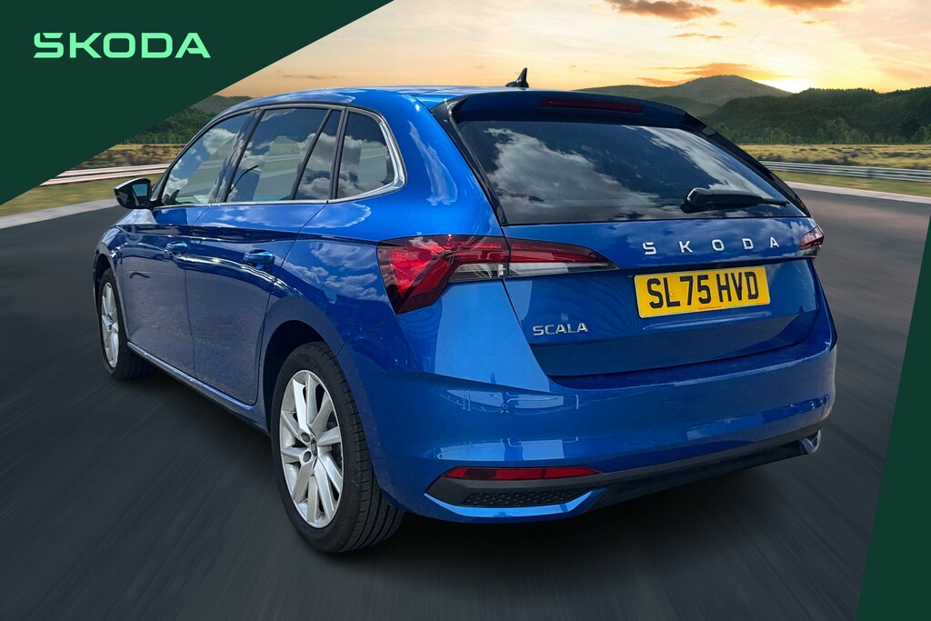 Skoda Scala 1.0 Tsi 116 Se L Edition Blue #3