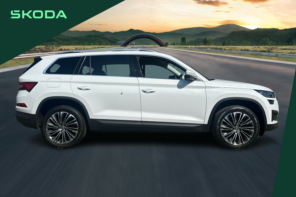 Skoda Kodiaq 1.5 Tsi Se L Executive Dsg 7 Seat DF72NFM White #4