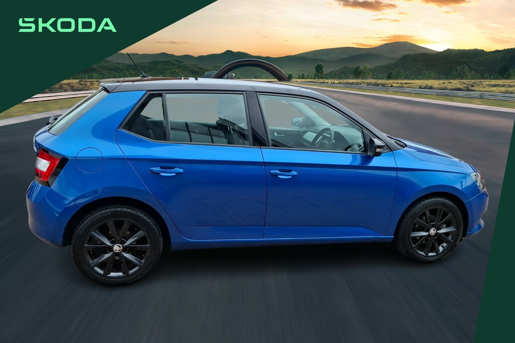 Skoda Fabia 1.0 Tsi Colour Edition VK18XYM Blue #4