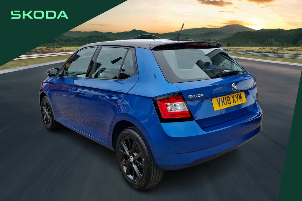 Skoda Fabia 1.0 Tsi Colour Edition VK18XYM Blue #3