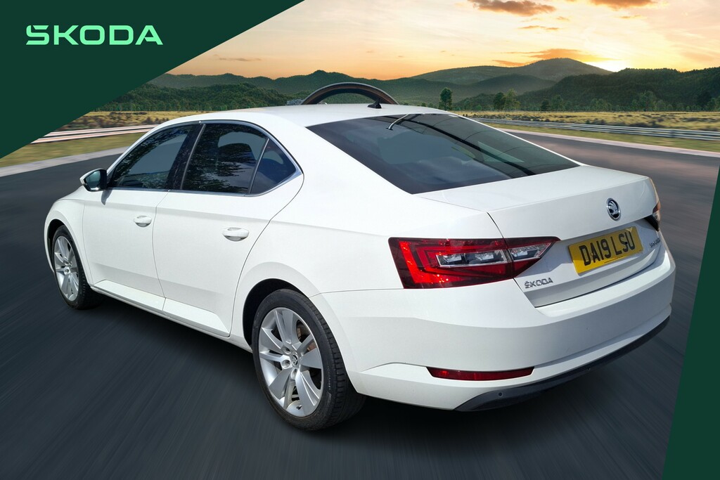 Skoda Superb 1.5 Tsi Se L Executive Dsg DA19LSU White #3