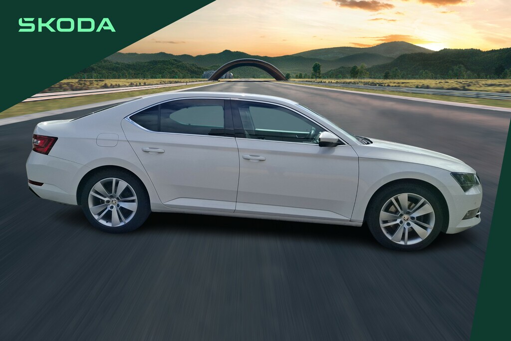 Skoda Superb 1.5 Tsi Se L Executive Dsg DA19LSU White #4