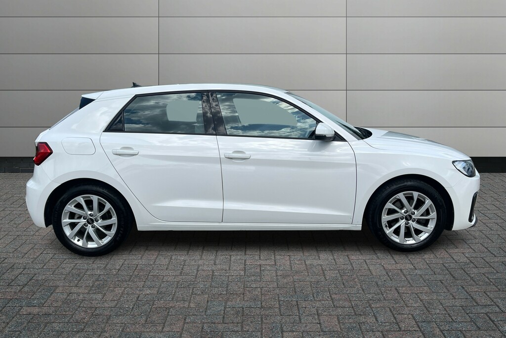 Audi A1 30 Tfsi Sport FT24SXU White #4