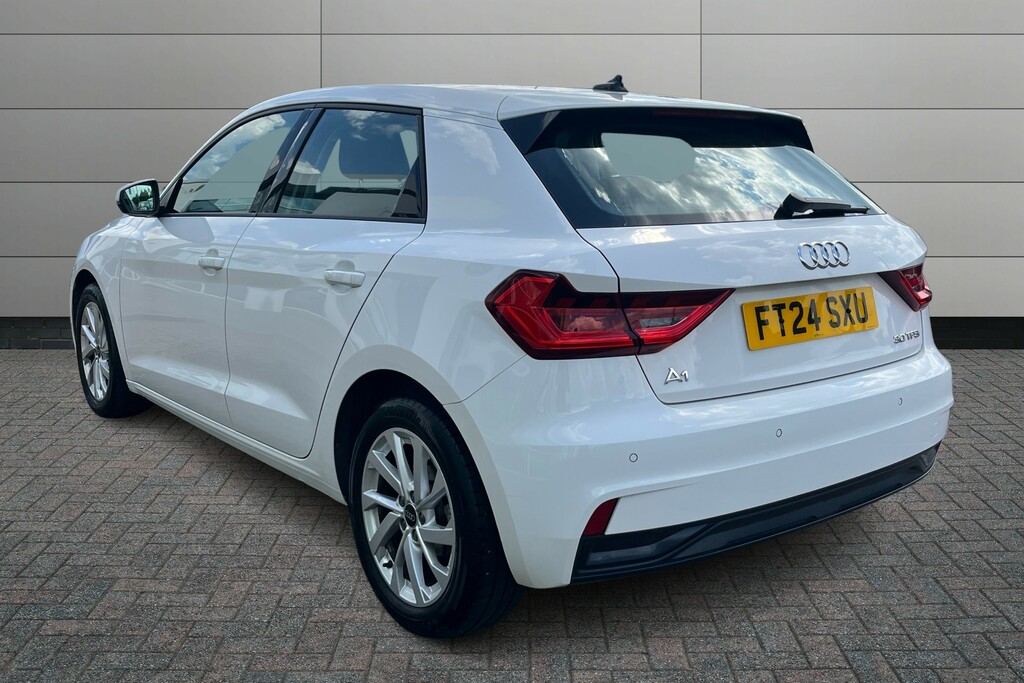 Audi A1 30 Tfsi Sport FT24SXU White #3