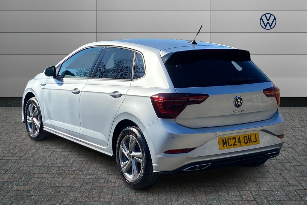 Volkswagen Polo 1.0 Tsi R-line Dsg MC24OKJ Silver #4