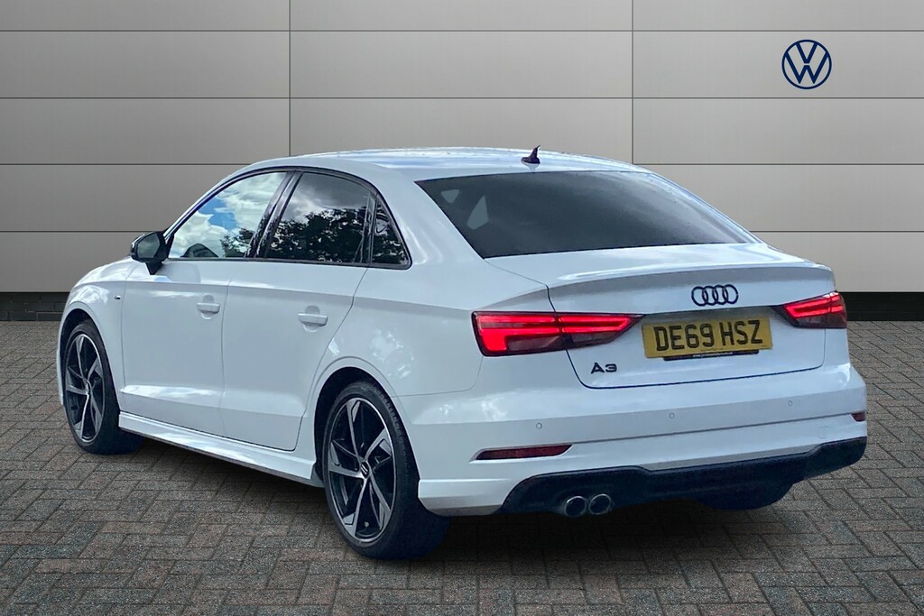 Audi A3 35 Tdi Black Edition S Tronic DE69HSZ White #3