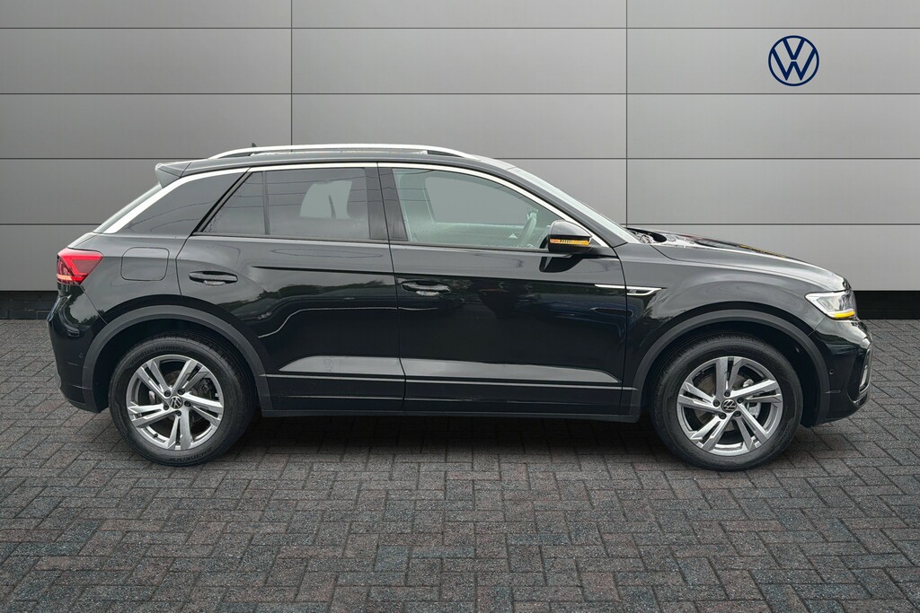 Volkswagen T-Roc 1.5 Tsi R-line Dsg KP75YSF Black #4