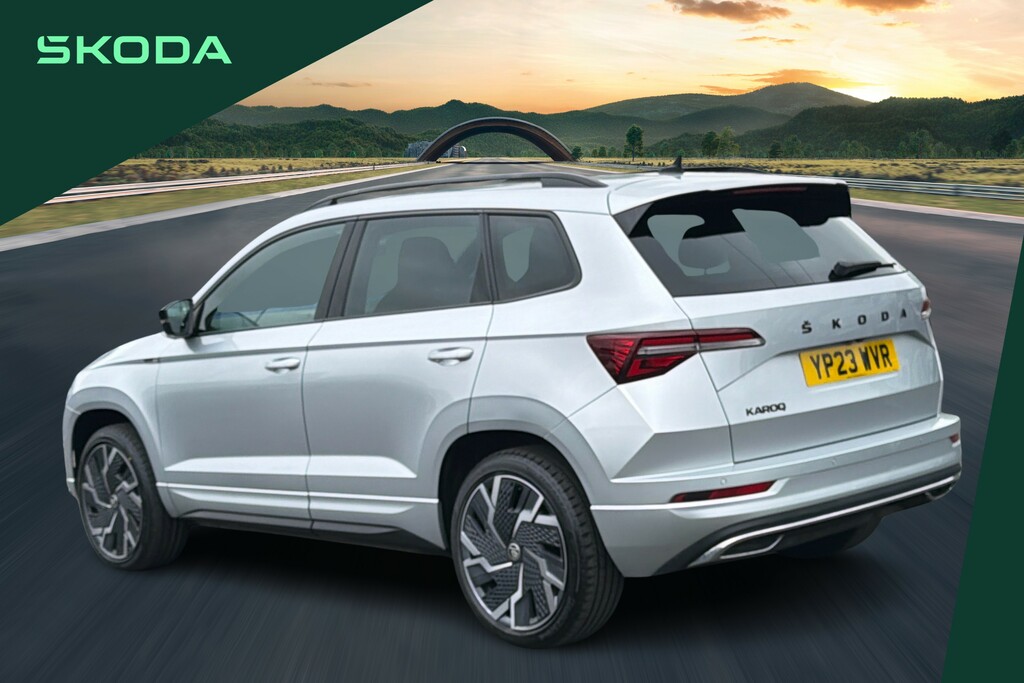 Skoda Karoq 2.0 Tsi Sportline 4X4 Dsg Silver #3