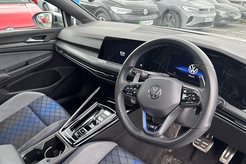 Volkswagen Golf 2.0 Tsi 320 R 4Motion Dsg YD73MYT White #6