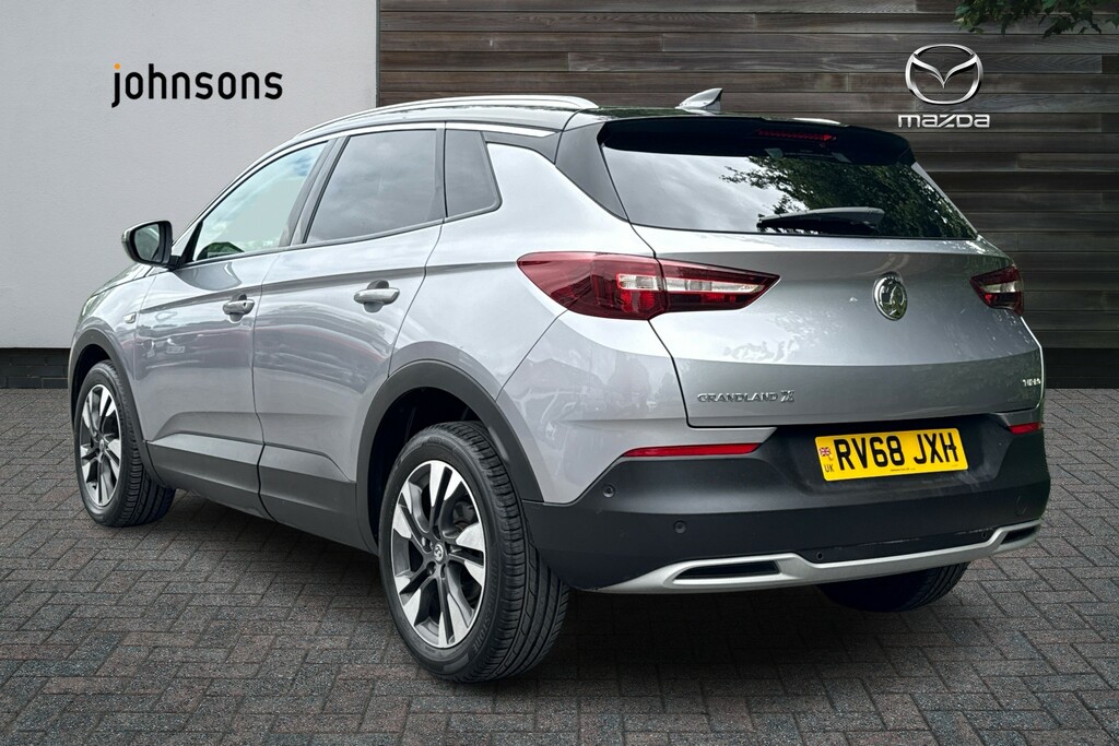 Vauxhall Grandland X 1.2 Turbo Sport Nav RV68JXH Grey #2