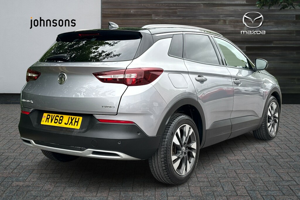 Vauxhall Grandland X 1.2 Turbo Sport Nav RV68JXH Grey #5