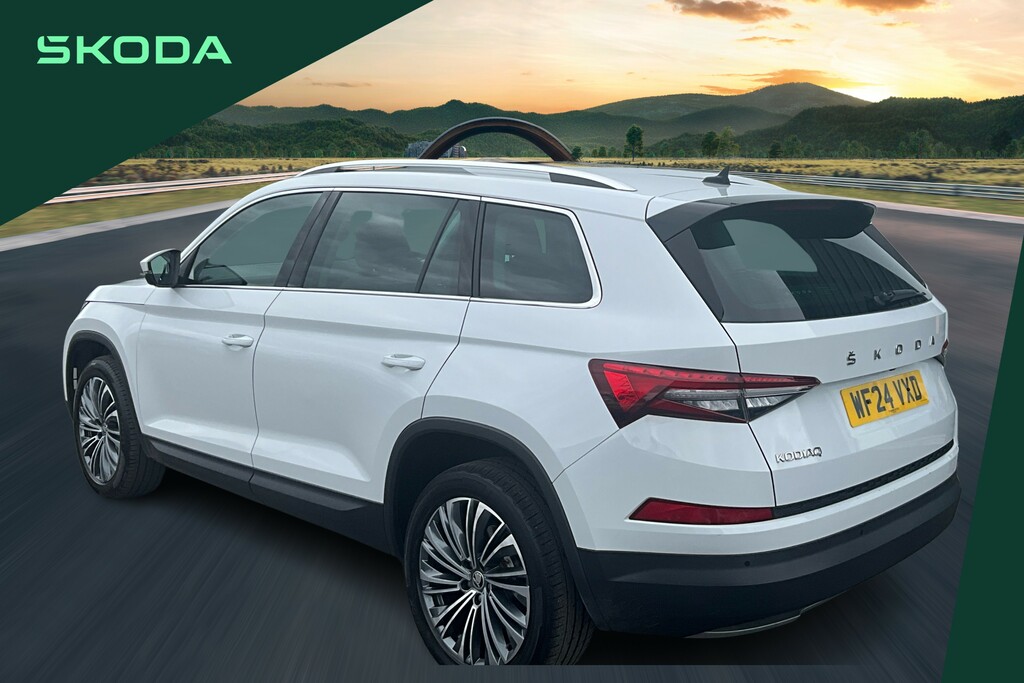 Skoda Kodiaq 1.5 Tsi Se L Executive Dsg 7 Seat WF24VXD White #3