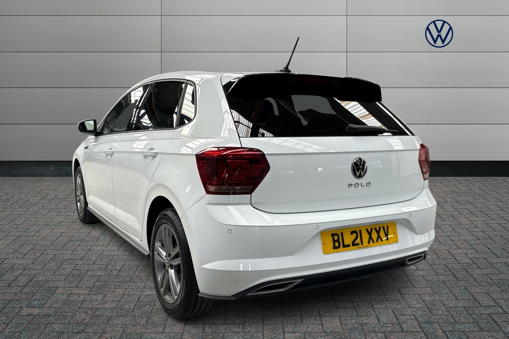 Volkswagen Polo 1.0 Tsi 110 R-line BL21XXV White #3