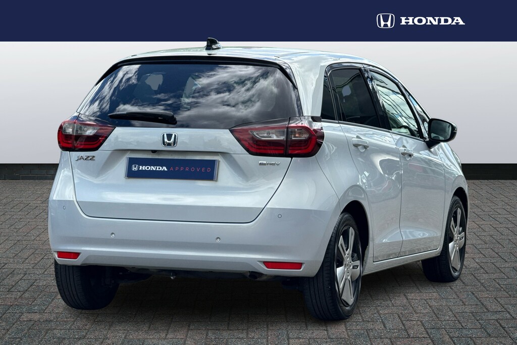 Honda Jazz 1.5 I-mmd Hybrid Ex Ecvt LJ23YCY White #5