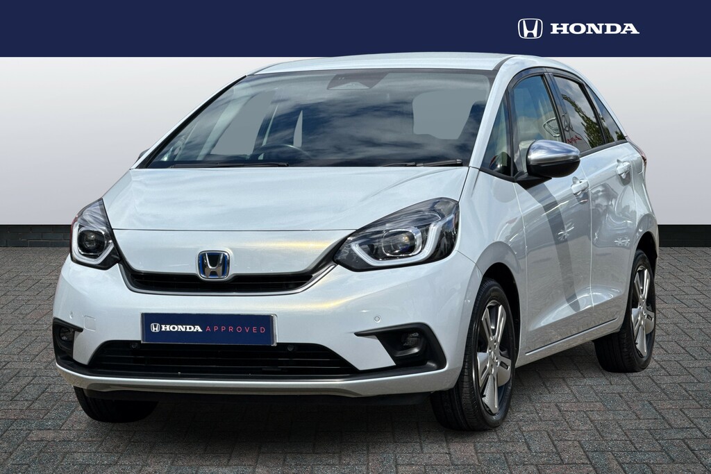 Honda Jazz 1.5 I-mmd Hybrid Ex Ecvt LJ23YCY White #4