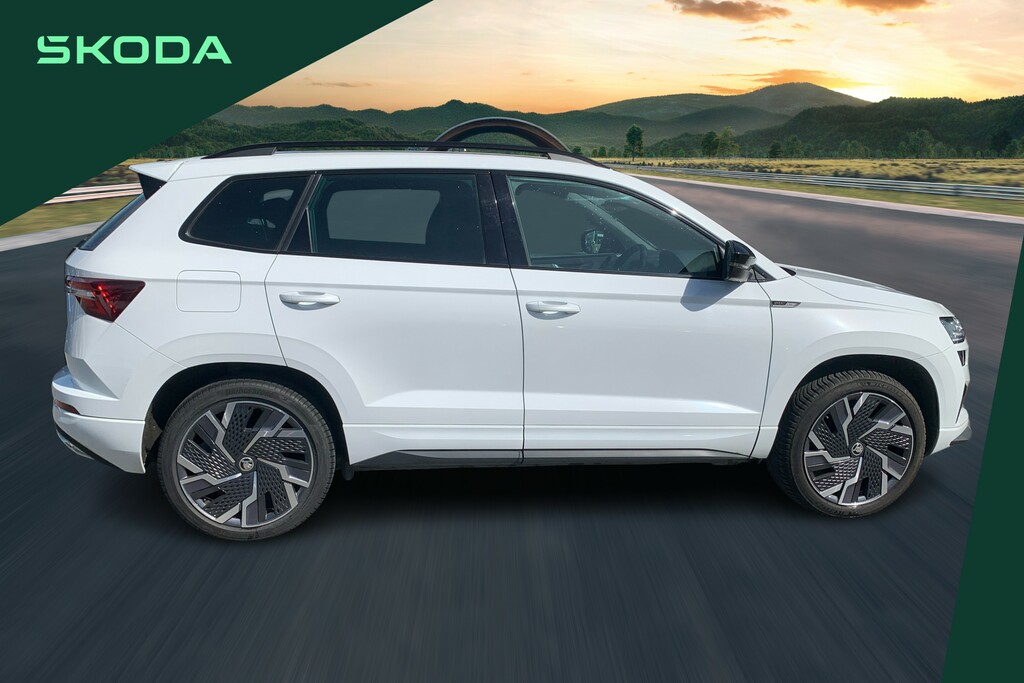 Skoda Karoq 2.0 Tsi Sportline 4X4 Dsg White #4