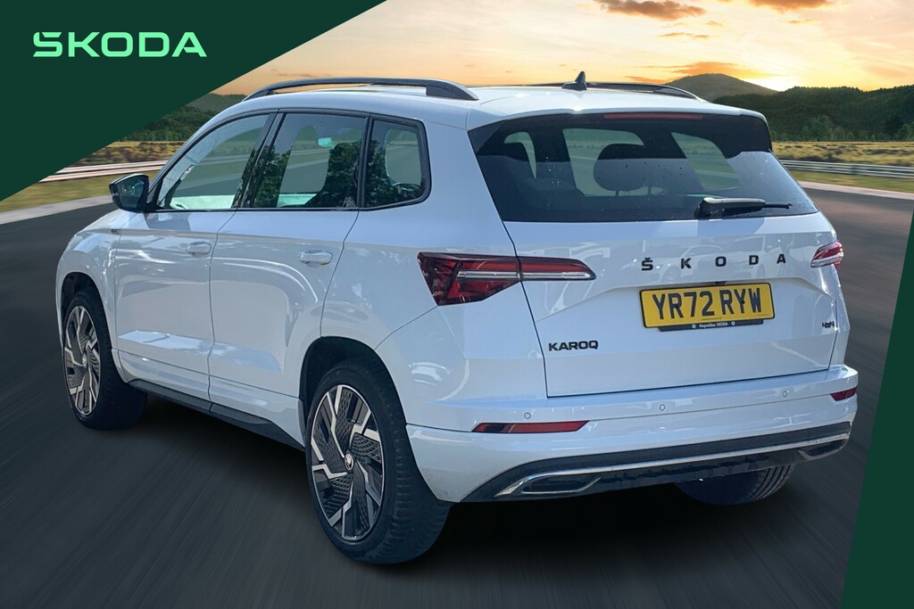 Skoda Karoq 2.0 Tsi Sportline 4X4 Dsg White #3