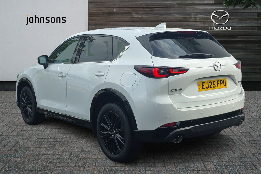 Mazda CX-5 2.0 E-skyactiv G Mhev Homura EJ25FPU White #4