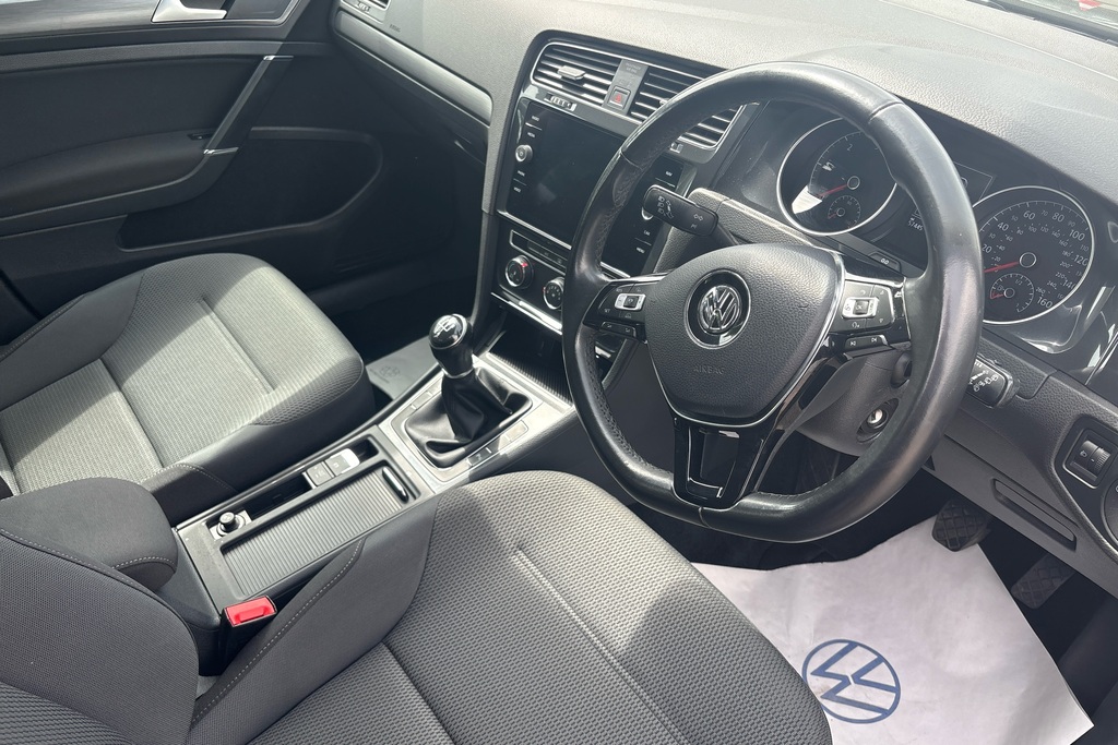 Volkswagen Golf 1.6 Tdi Se Nav VO67KRX Grey #6