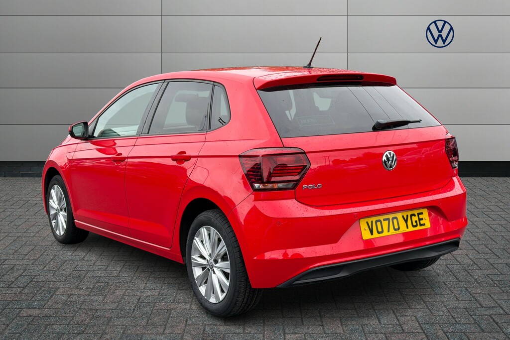 Volkswagen Polo 1.0 Tsi 95 Match VO70YGE Red #3