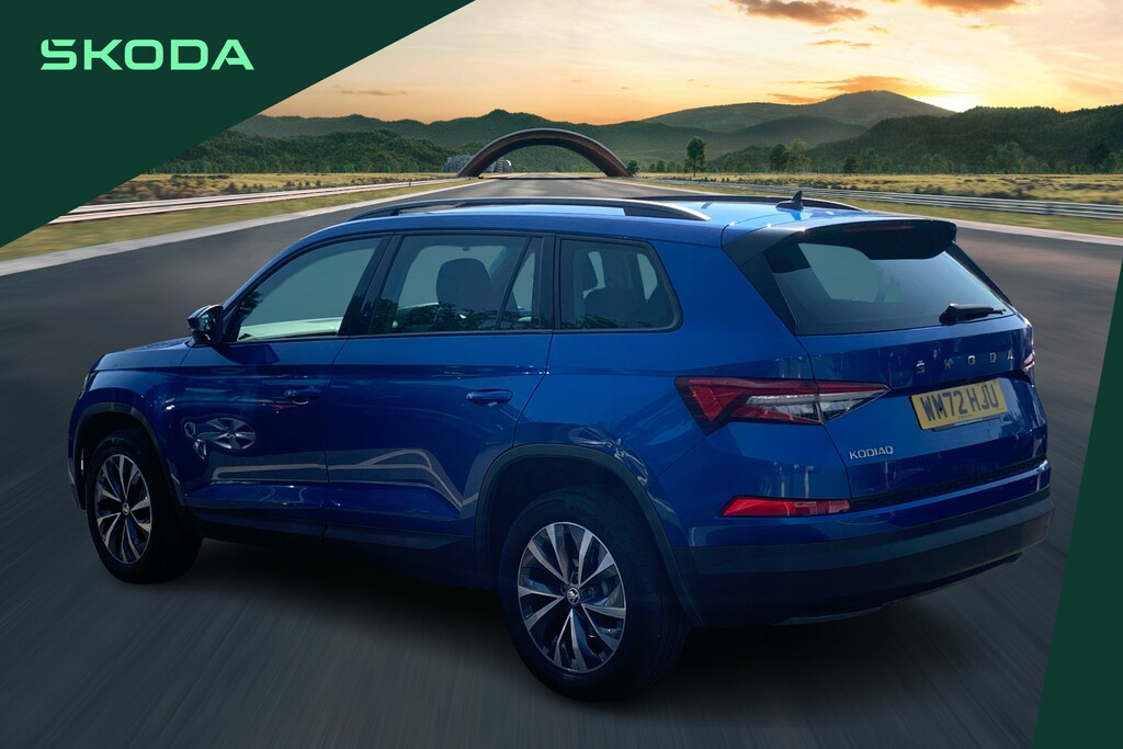 Skoda Kodiaq 1.5 Tsi Se Drive Dsg 7 Seat WM72HJU Blue #3