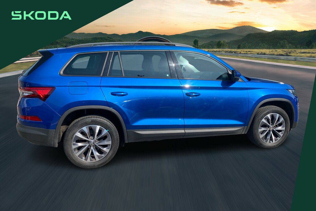 Skoda Kodiaq 1.5 Tsi Se Drive Dsg 7 Seat WM72HJU Blue #4