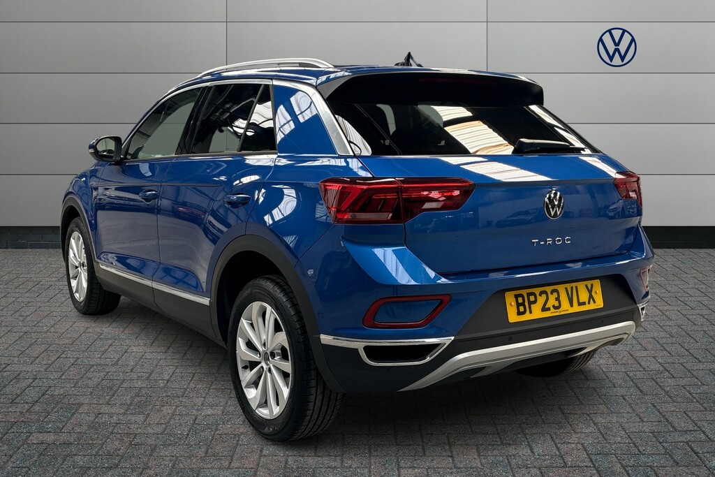 Volkswagen T-Roc 1.0 Tsi Style BP23VLX Blue #3