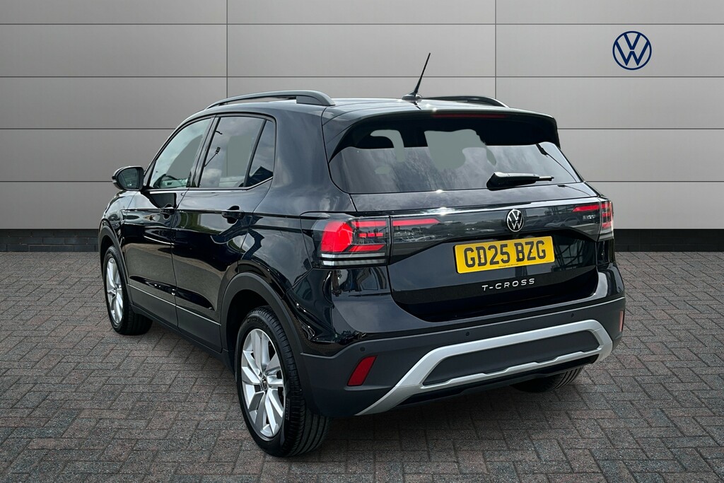 Volkswagen T-Cross 1.0 Tsi 115 Match Dsg GD25BZG Black #3