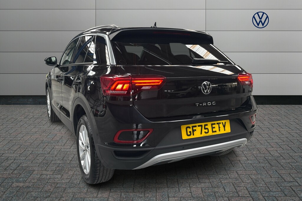 Volkswagen T-Roc 1.5 Tsi Match Dsg GF75ETY Black #3