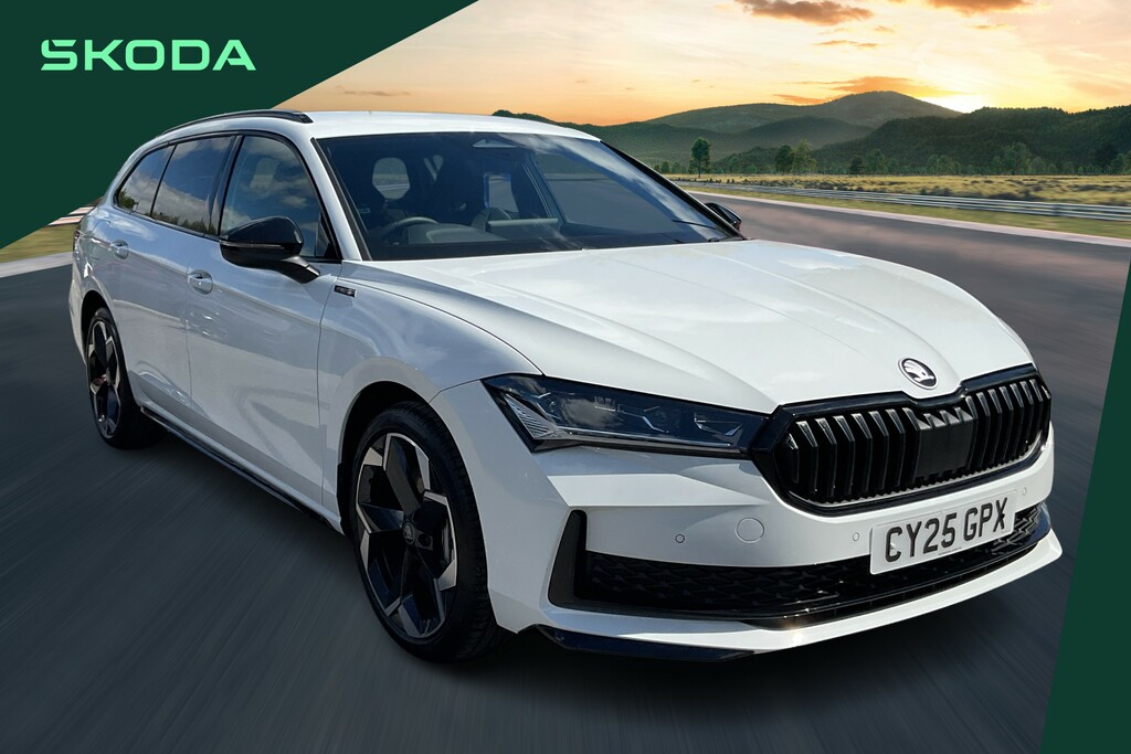 Skoda Superb 1.5 Tsi Iv Sportline Dsg White