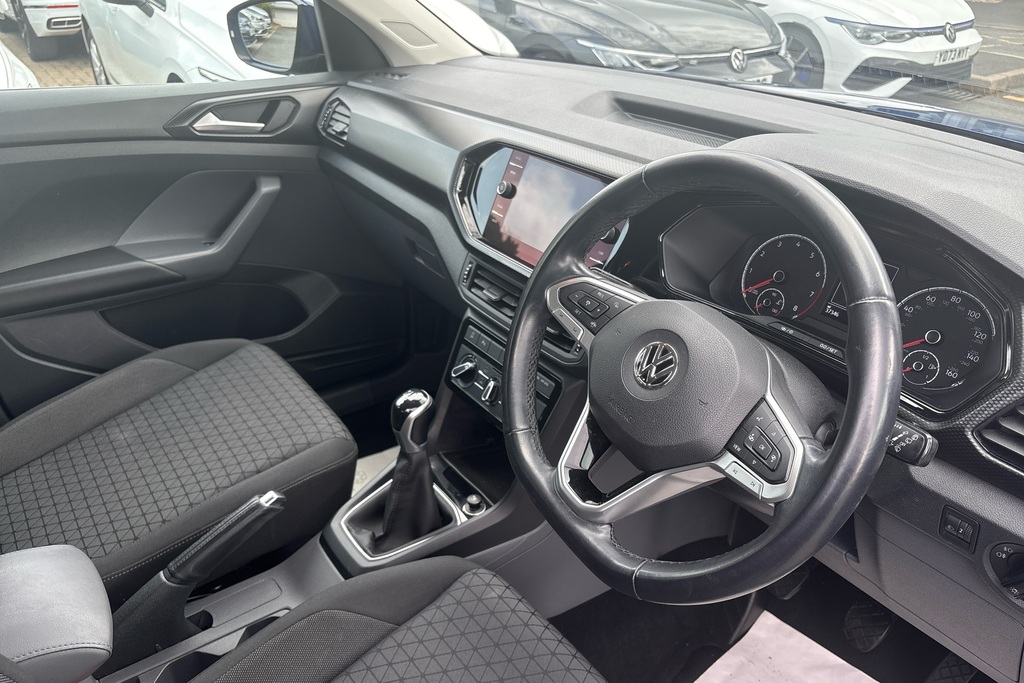Volkswagen T-Cross 1.0 Tsi Se BV69WFP Blue #6