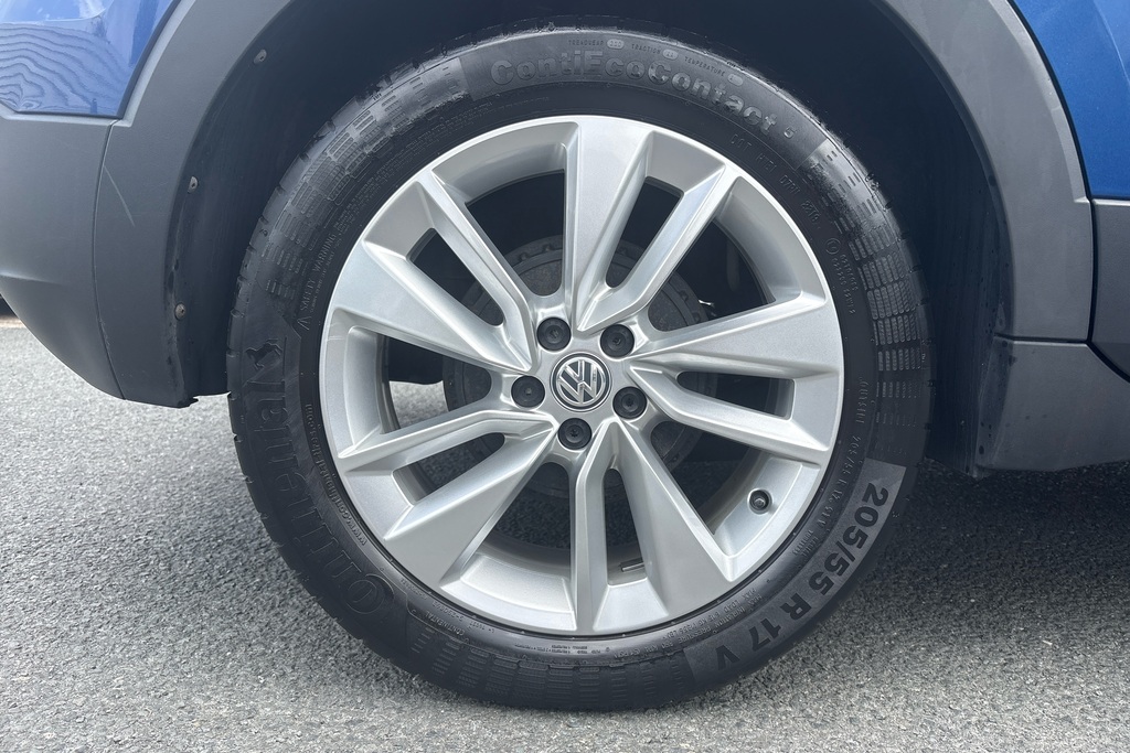 Volkswagen T-Cross 1.0 Tsi Se BV69WFP Blue #5