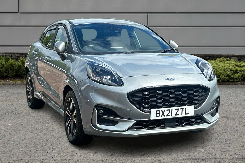 Ford Puma St-line Silver