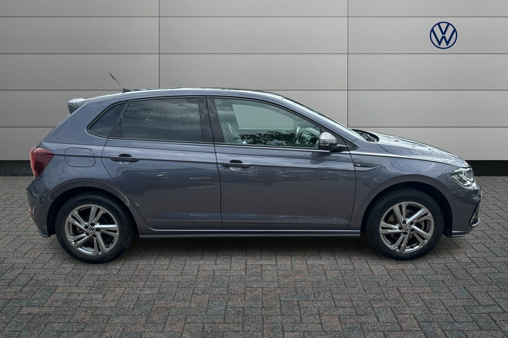 Volkswagen Polo 1.0 Tsi 110 R-line Dsg BJ22XNM Grey #4
