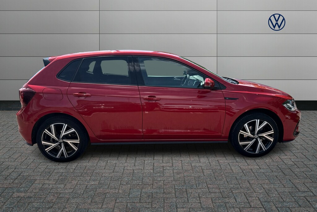 Volkswagen Polo 1.0 Tsi 110 R-line Dsg BD73FAU Red #4