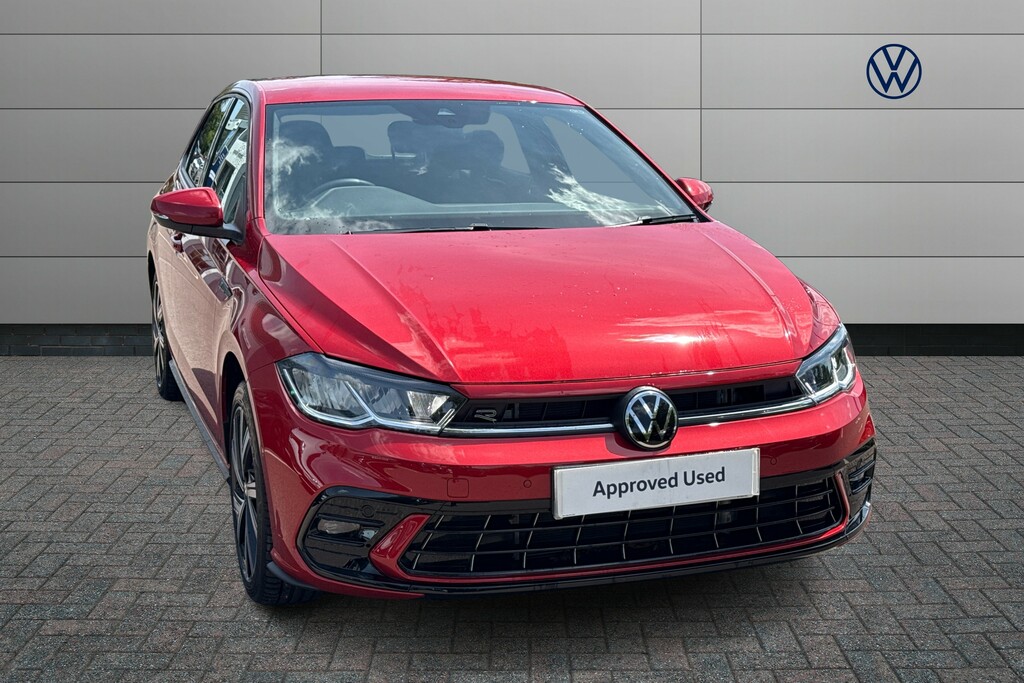 Volkswagen Polo 1.0 Tsi 110 R-line Dsg Red
