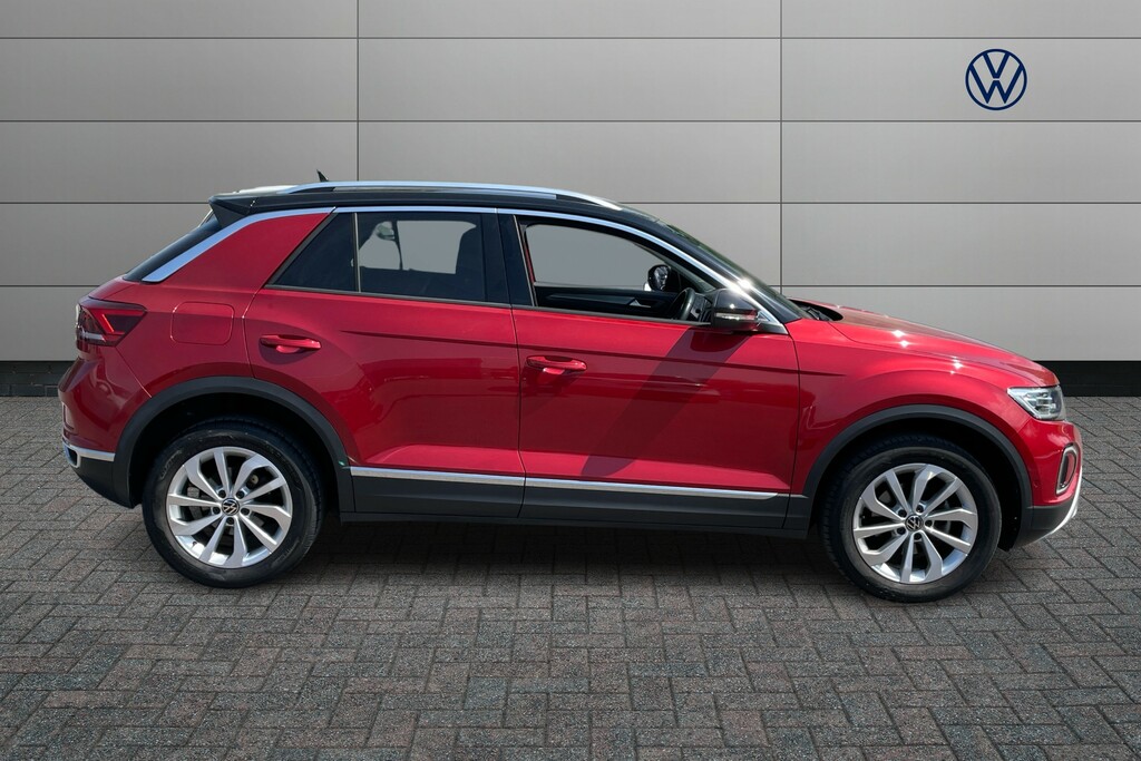 Volkswagen T-Roc 1.5 Tsi Style Dsg WF23MXX Red #4