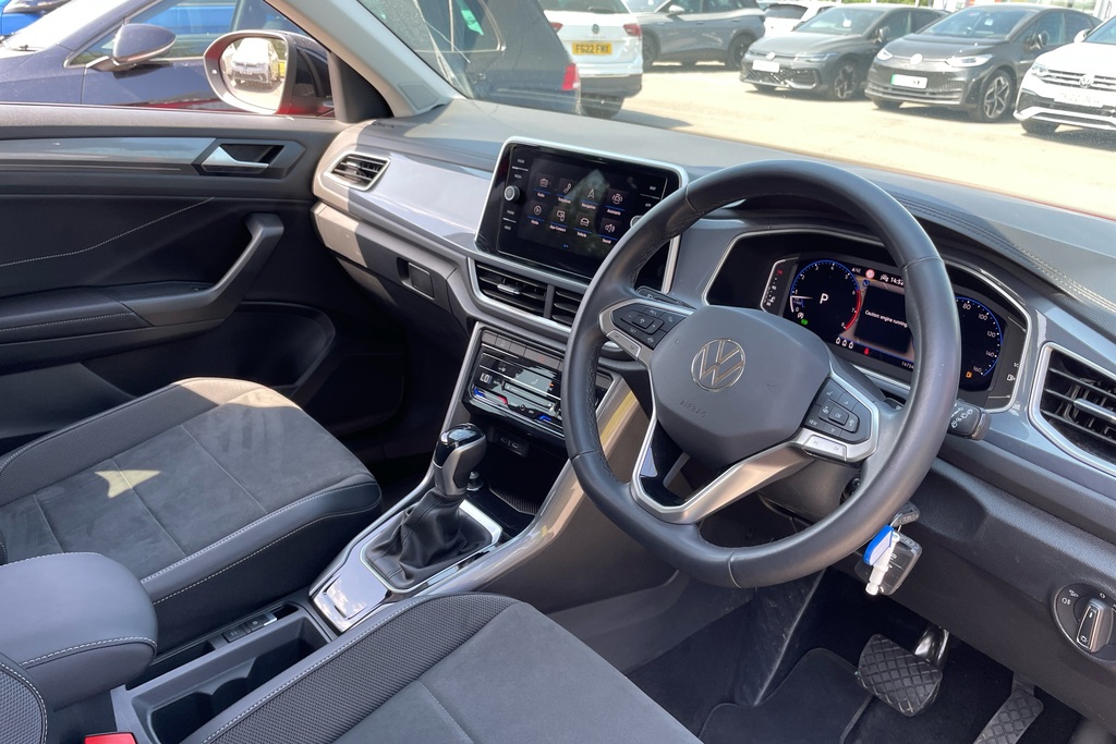 Volkswagen T-Roc 1.5 Tsi Style Dsg WF23MXX Red #6