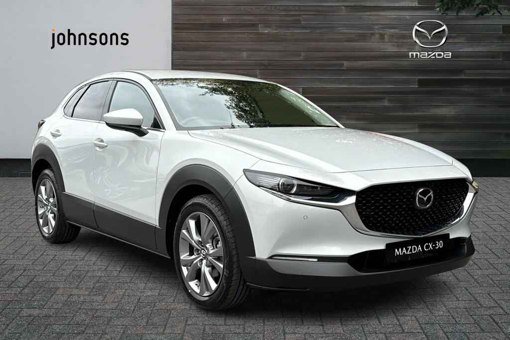 Mazda CX-30 2.5 E-skyactiv G Mhev 140 Exclusive-line White